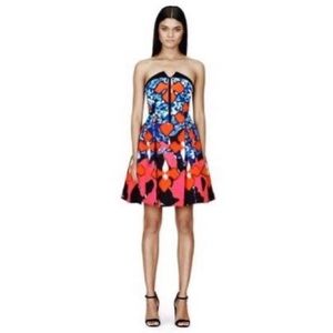 Peter Pilotto X Target - Limited Edition Bright Bold Graphic Strapless Dress